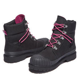 Ботинки Timberland 6 Inch Premium Boot Rubber Toe WP черные  фото 3