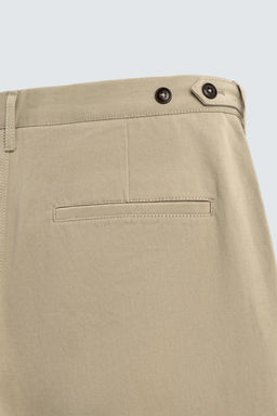 STRAIGHT-LEG CHINO TROUSERS - Zara фото 10