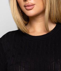 Платье #КТ2058 (1), чёрный