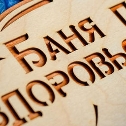 Табличка для бани и сауны "Баня парит, здоровье дарит!", 30×16 см, деревянная, «Добропаровъ»