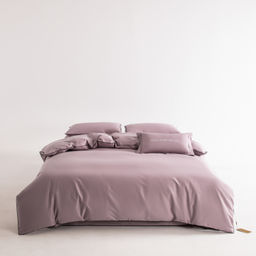 Комплект постельного белья Однотонный Сатин Элитный на резинке OCER008 180*200*30;160*200*30;140*200*30 Евро 4 Наволочки