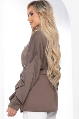 Жакет Баттерфляй (кофе) Б8438 - Lt collection фото 2