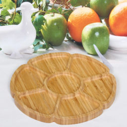 Менажница бамбуковая "SHEF" 24,5см 7секций