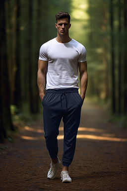 Lacivert Basic Regular/Normal Kesim Lastik Pa_a Jogger E_ofman Alt_ TMNSS20EA0053