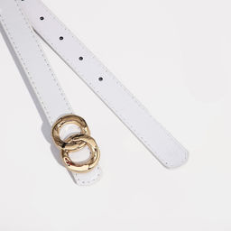 Ремень женский, ширина 2,2 см, пряжка металл, цвет белый - Simaland фото 2