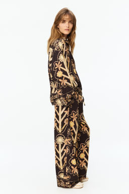 Camisa popover con estampado floral - H&m фото 4