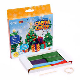 Свеча своими руками Новогодний подарок, набор для творчества