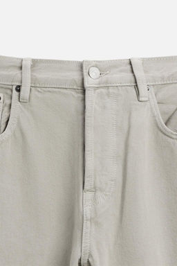 FLORAL PRINT STRAIGHT-LEG JEANS - Zara фото 8