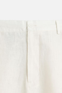 100% LINEN TROUSERS - Zara фото 8