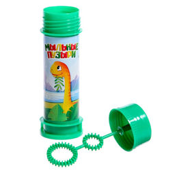 Цена за 15 шт. Мыльные пузыри Динозавры, 45 мл - Соломон фото 4