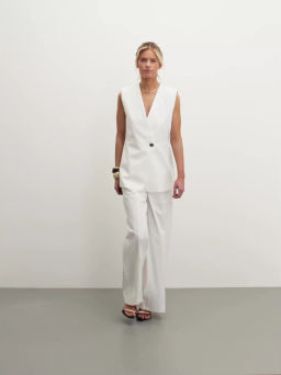 Брюки из тенселя и хлопка / Zarina  фото 2