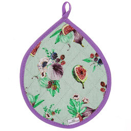 Инжир К Прихватка 20х25см Капелька, хлопок Премиум 191г/м2 - хлопок 100%, наполнитель - ватин 280гр/м2, Домашняя мода (Россия)