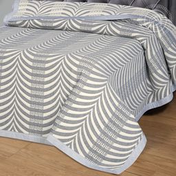 Кассандра серая 180*235/1 шт. Жаккардовые (хлопок)
