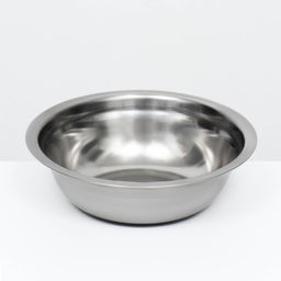 Цена за 2 шт. Миска металлическая эконом, 0.4 л, 15×4.5 см