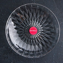 Тарелка стеклянная десертная Доляна Лацио, d=20 см  фото 4