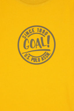 Erkek _ocuk Sar_ Bisiklet Yaka Ti__rt Sepette S_rpriz _ndirim - U.s. polo assn фото 3