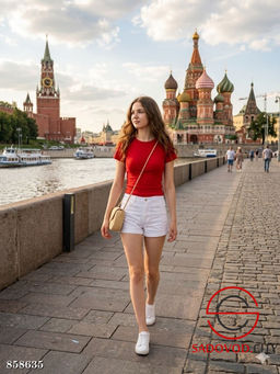 Футболка женская однотонная - Fiona фото 3
