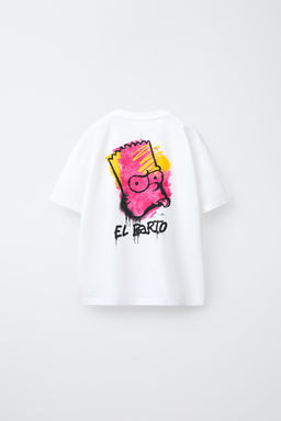 BART THE SIMPSONS  MATT GROENING GRAFFITI T-SHIRT - Zara фото 2