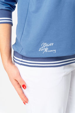 Джемпер БелЭльСтиль 870 голубой фото 2