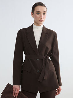 Beli Ku?akl? Kad?n Blazer Ceket