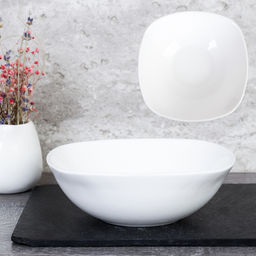 Салатник квадр. 250мл 139мм WHITE /SQ/FLFW55/ стеклокерамика арт. 731392