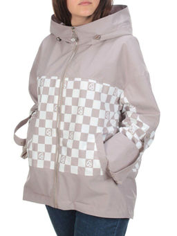 F8605 BEIGE Ветровка женская MARIA - Фабричный китай фото 3