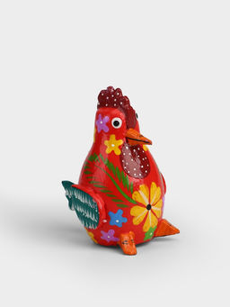 Сувенирный набор Курочки, 12 см, 10 см, 8 см, дерево