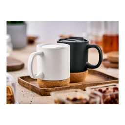 Кружка с крышкой Walmer Domino, 0.4 л, цвет черный  фото 7