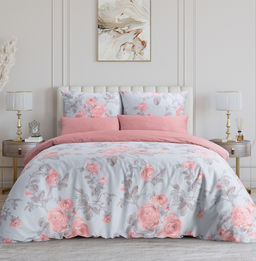 Постельное белье Роза Семейный + 4 наволочки