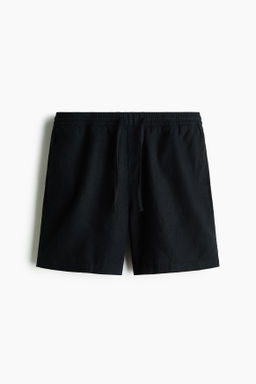 Pantal?n corto en mezcla de lino Relaxed Fit - H&m фото 2