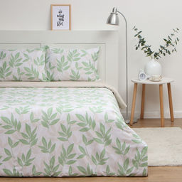 Постельное бельё LoveLife 2сп Листики, 175х215см, 200х225см, 50х70см-2шт, 100%хлопок, сатин, 125г/м