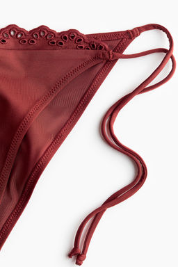 Braga de bikini cheeky con tiras de anudar - H&m фото 6