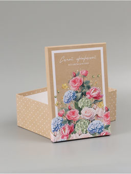 Набор подарочных коробок 10 в 1 «Нежные цветы», 12 × 7 × 4 - 32.5 × 20 × 12.5 см