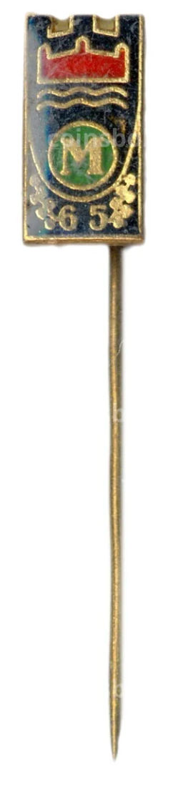 Значок рекламный M