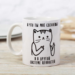 Кружка И что ты мне сделаешь?, 300 мл
