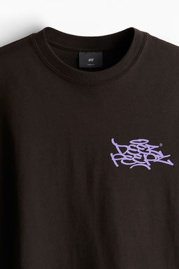 Camiseta con motivo estampado Loose Fit - H&m фото 7