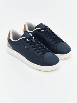 Deri G?r?n?ml? Erkek Spor Ayakkab?