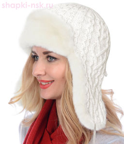 298-З Ушанка женская (56-58)