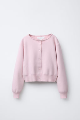 CARDINGAN WITH DETACHABLE FAUX FUR COLLAR - Zara фото 2