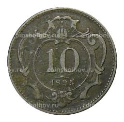 10 геллеров 1895 года Австрия
