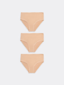 Цена за 2 штуки! Трусы женские макси бежевые мультипак (3 шт.) - Mark formelle фото 7
