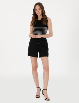 Siyah Comfort Fit Bermuda _ort - Pierre cardin фото 3