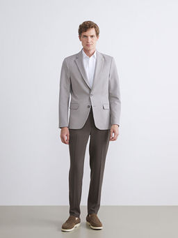 Dar Kal?p Erkek Blazer Ceket