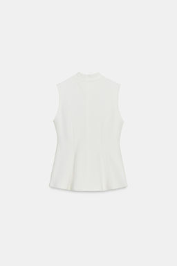 SOFT PEPLUM TOP - Zara фото 6