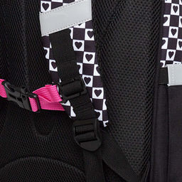 RAn-588-2 Рюкзак школьный с чехлом для мелочей - Grizzly фото 10