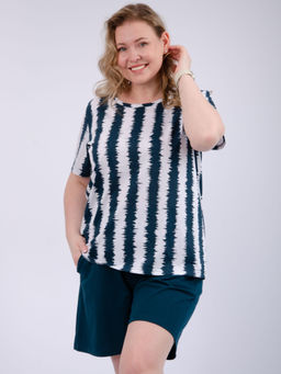 Костюм Николь 4 изумруд, трикотаж - Малина фото 2