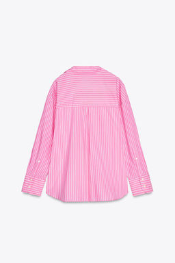 BASIC POPLIN SHIRT - Zara фото 6