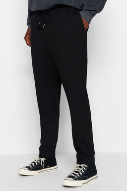 TRENDYOL MAN Siyah Buyuk Beden Regular/Normal Kesim Jogger Basic Pamuklu Esofman Alt? TMNAW24AJ00003 - Trendyolmilla фото 5