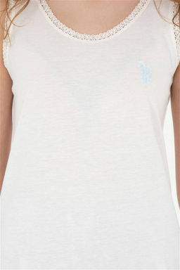 Женский белый пижамный комплект Неожиданная скидка в корзине - U.s. polo assn фото 6