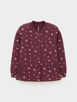 КР 302574/бордовый 1411 Н068.1 к651 жакет (бомбер) для дев - Crockid фото 2